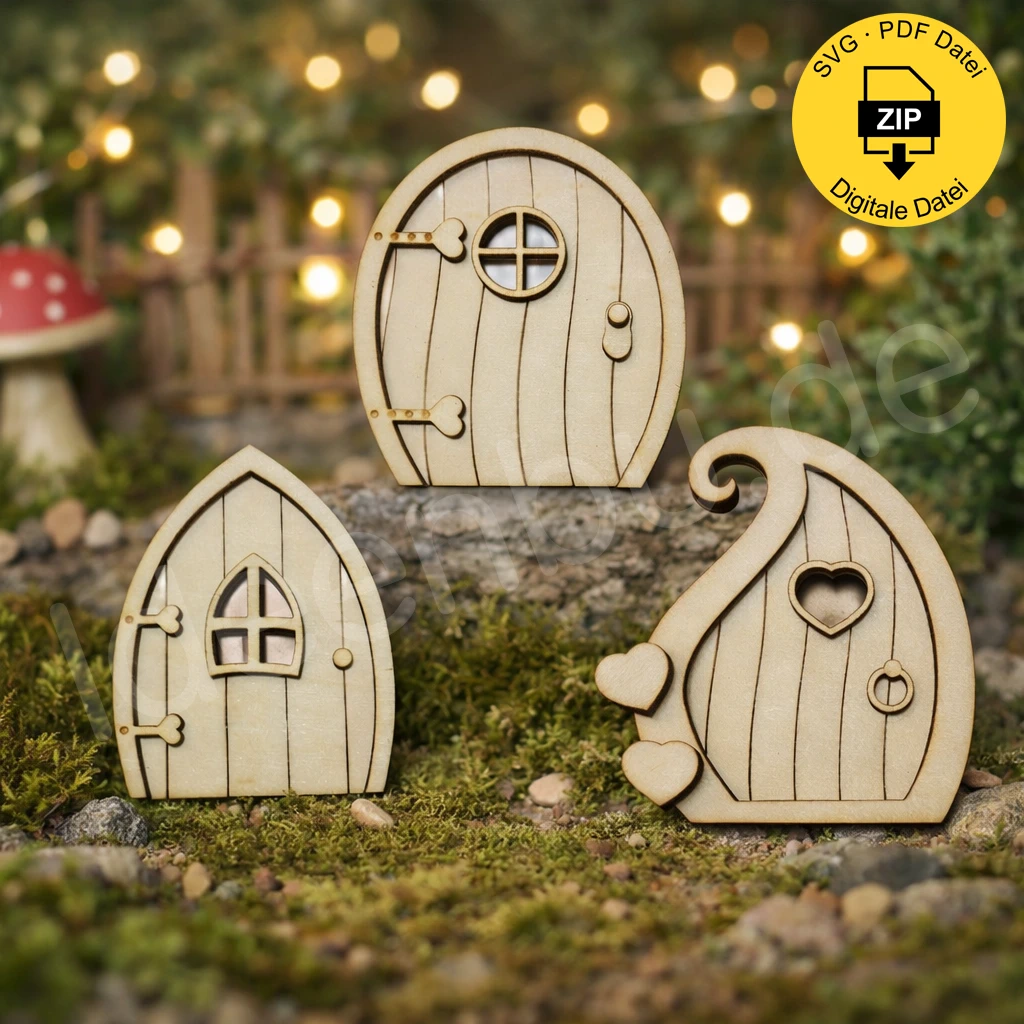 3 Wichteltüren im Set