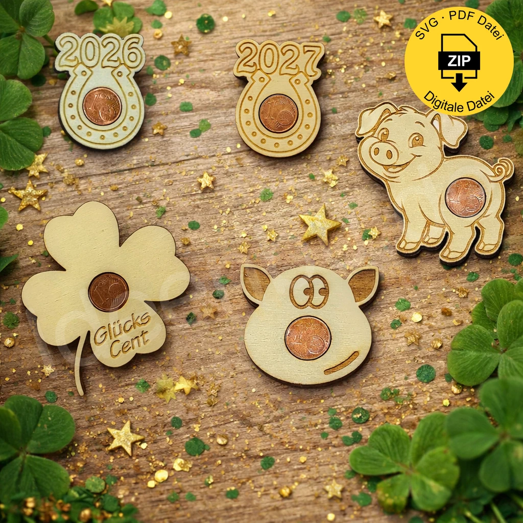 🍀 Glück zum Festhalten – oder Verschenken 🍀