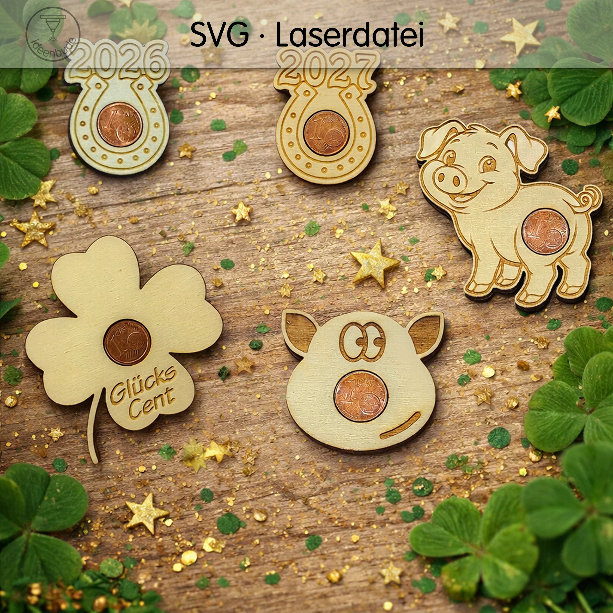 🍀 Glück zum Festhalten – oder Verschenken 🍀